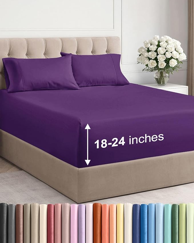 Extra Deep Queen Sheet Set by CGKUnlimited