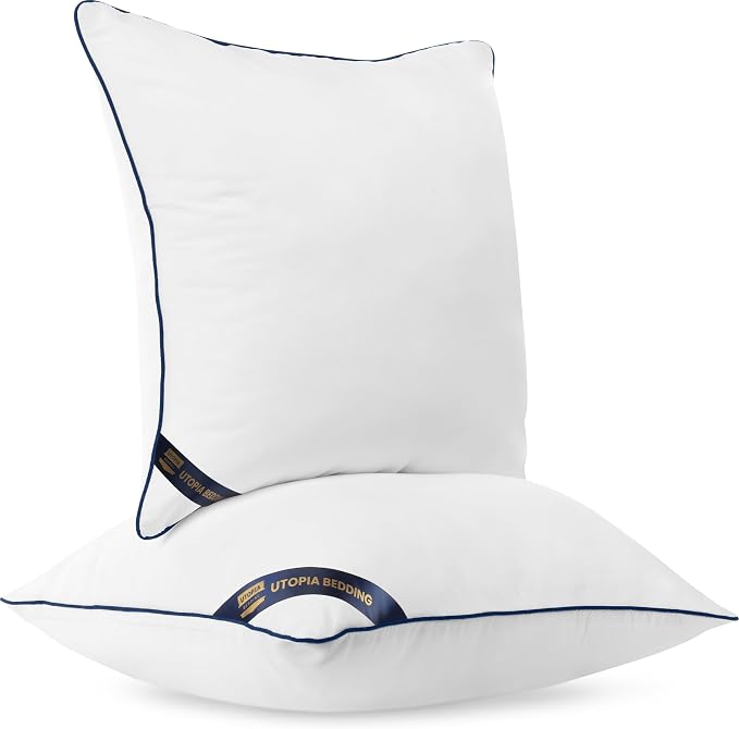 Utopia Bedding Throw Pillow Inserts, 12 x 12 Inches Decorative Indoor Pillows - Image 4