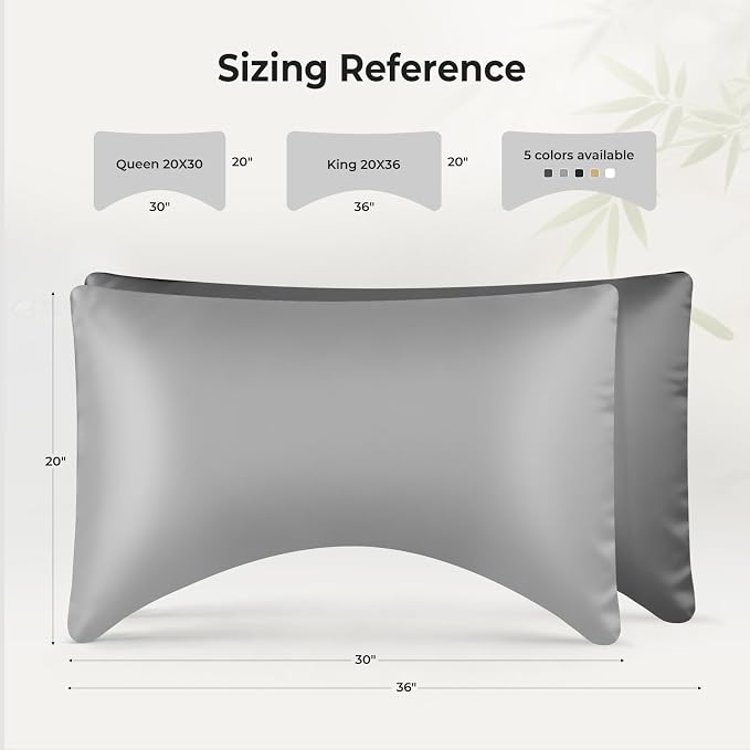 Cooling Curved Queen Pillow Case - Image 3