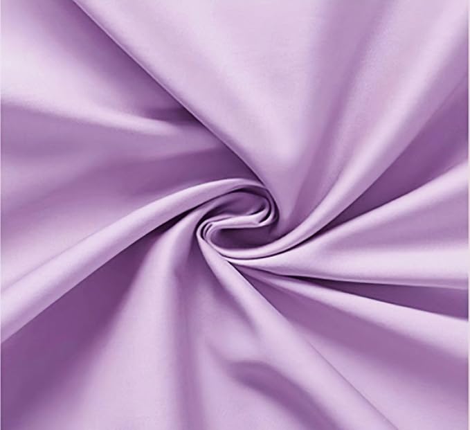 Queen Size Flat Sheet Only, Soft 300 Thread Count 100% Cotton Sheets, Cooling & - Image 4