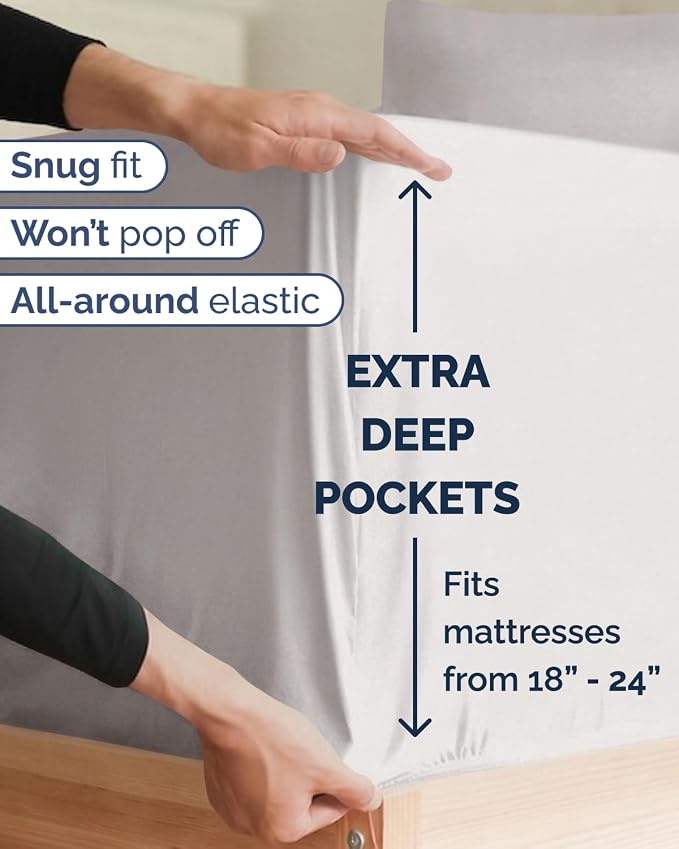 Extra Deep Twin XL Sheet Set - Image 3