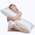 MR&HM Satin Body Pillow Cover, Soft and Breathable Body Pillow Case by MRHM