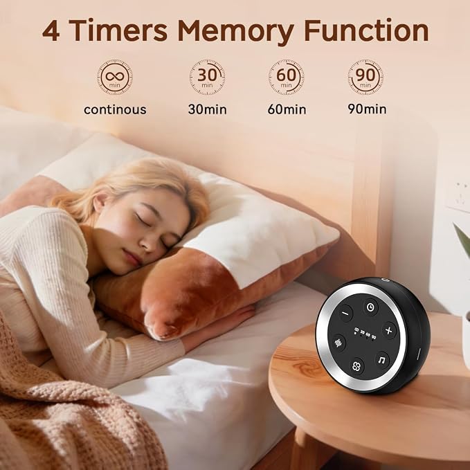Small Sound Machine Battery Mini White Noise Machine - Image 4
