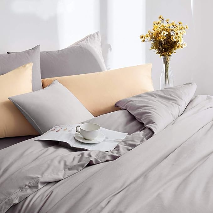 FLXXIE 2 Pack Microfiber Queen Pillow Cases, 1800 Super Soft Pillowcases - Image 5