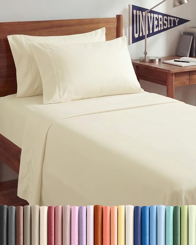 Twin XL 4 Piece Sheet Set by CGKUnlimited