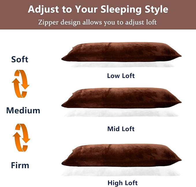1 MIDDLE ONE Body Pillow, Memory Foam Body Pillows - Image 5