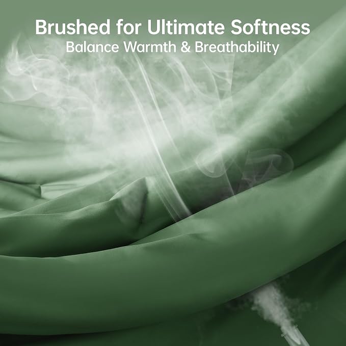 MUXHOMO Full Comforter Sets, All Season Ultra Soft Down Alternative Bedding - Image 3