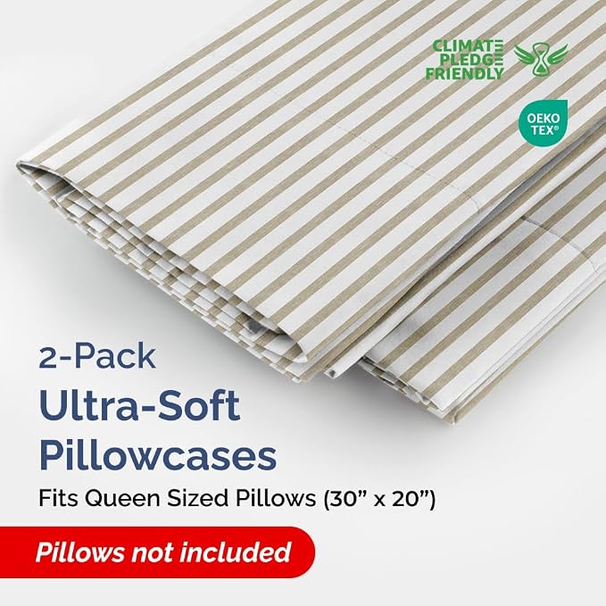 Queen Pillow Cases Set of 2 - Image 2