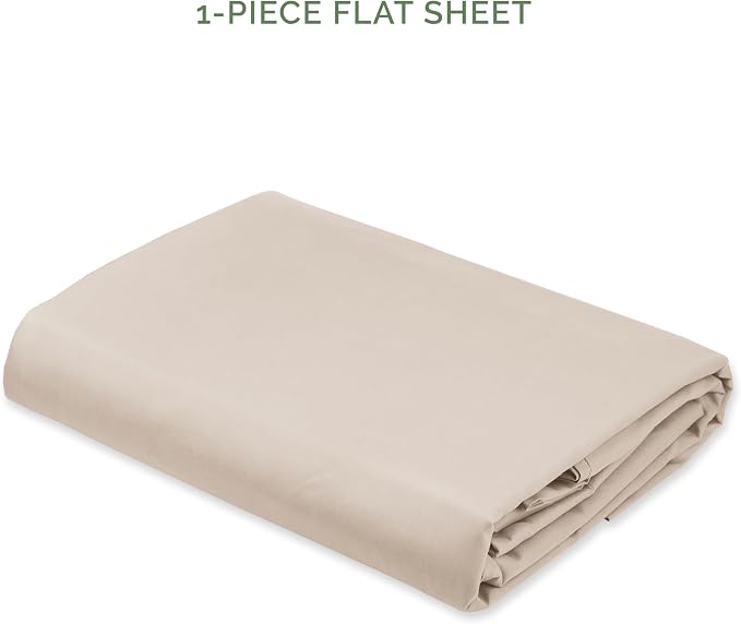 Elegant Comfort Premium Hotel Quality 1-Piece Flat Sheet, Luxury & Softest 1500 - Image 2