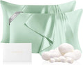 THXSILK Set of 2 100% Mulberry Silk Pillowcase by THXSILK