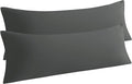 NTBAY Body Pillow Cases Set of 2, 2 Pack Brushed Microfiber 20x54 Pillow Cases by NTBAY
