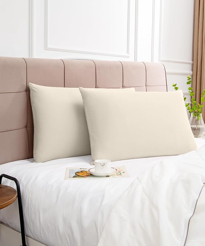 Warmstar Cotton Pillow Cases Queen Size Set of 2, 600 Thread Count Pillowcases - Image 6