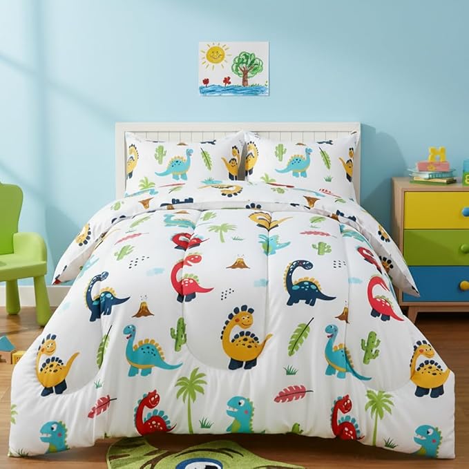 Utopia Bedding Dinosaur Kids Comforter Set by UTOPIABEDDING