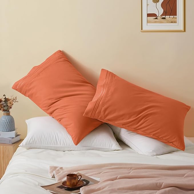 Vonty 2 Pack Queen Pillow Cases - Image 4