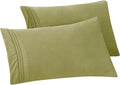 Elegant Comfort Solid Pillowcases 1500 Premium Hotel Quality Microfiber by ELEGANTCOMFORT