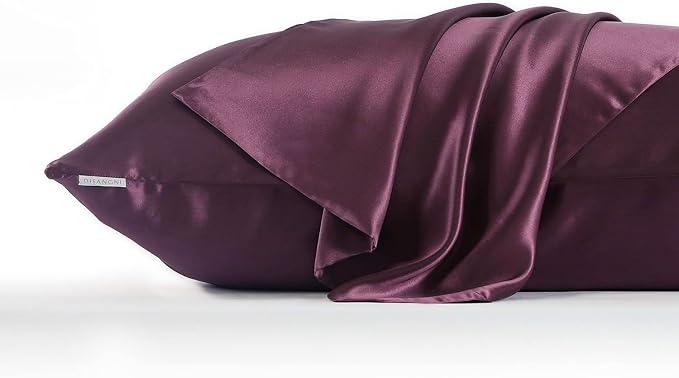 DISANGNI Silk Set: 22 Momme 100% Natural Mulberry Silk Pillow Case & Eye Mask - Image 7