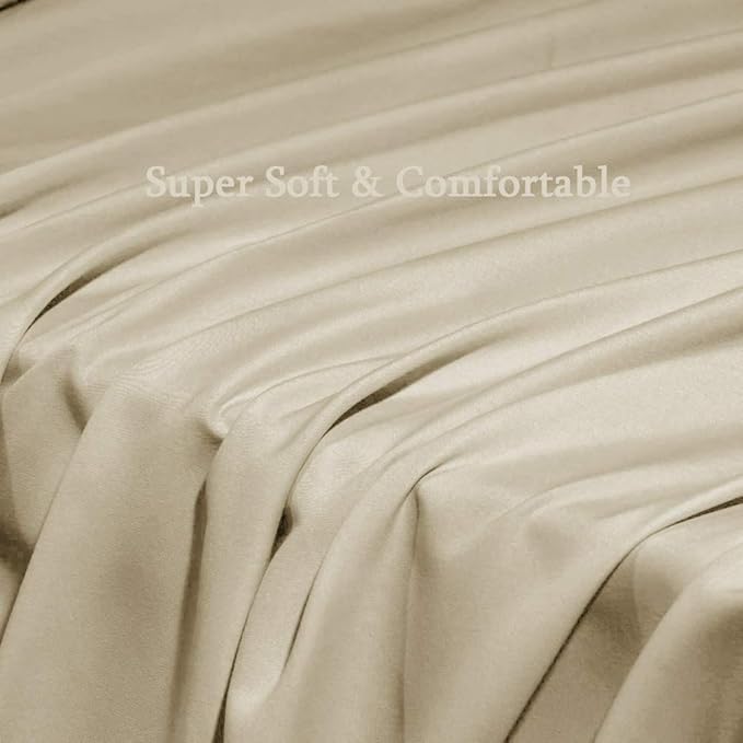 SONORO KATE Bed Sheet Set Super Soft Microfiber 1800 Thread Count Luxury - Image 6