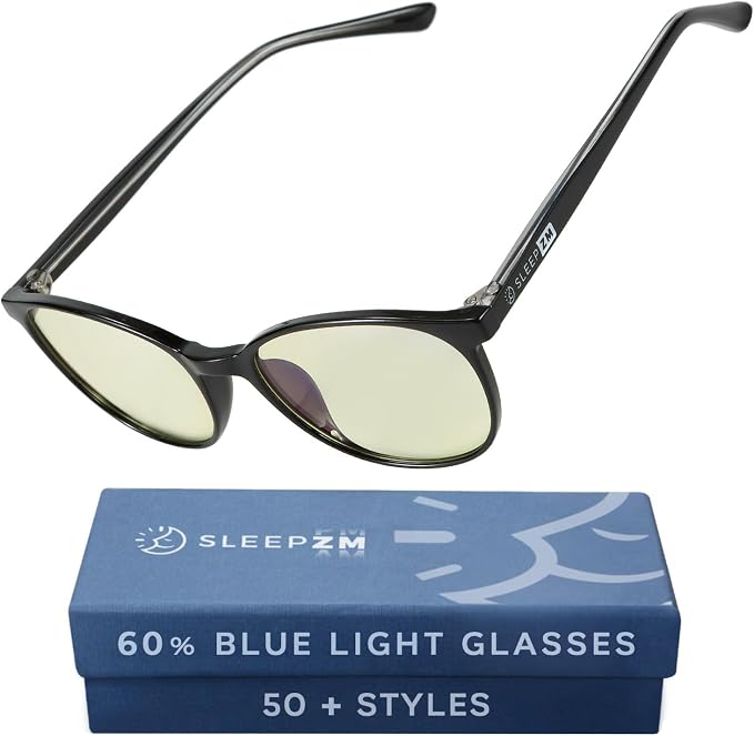 Sleep ZM Blue Light Blocking & Light Sensitivity Glasses by SleepZM