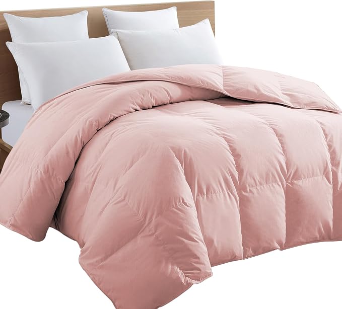 TEXARTIST Premium 2100 Series King Comforter All Season Breathable Pink - Image 7
