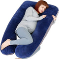 MOON PINE U Shaped Pregnancy Pillow, Maternity Full Body Pillow by MOONPINE