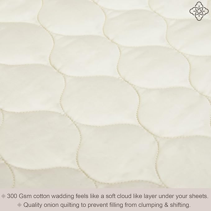 Bioweaves 100% Organic Cotton Mattress Pad Cover, GOTS Certified Cooling - Image 4
