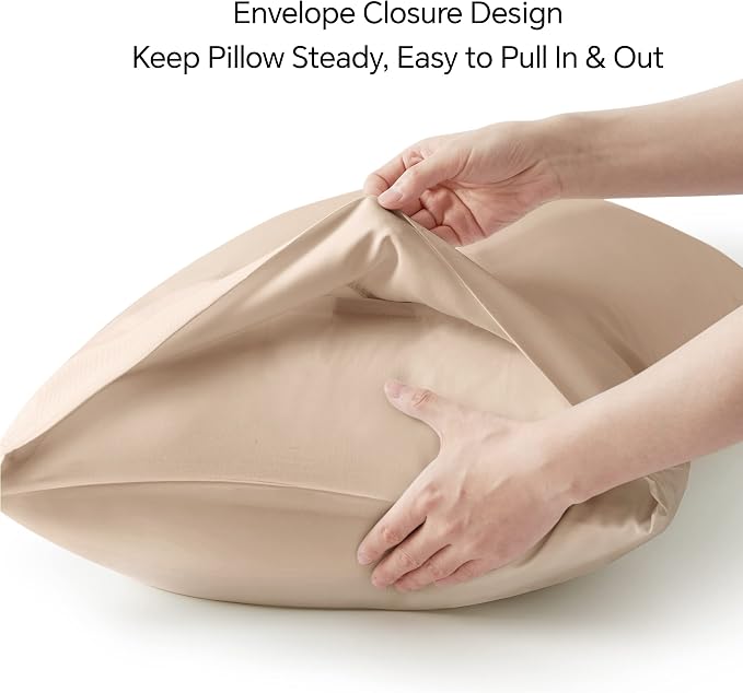 BEDELITE Body Pillow Case Cover, Rayon Made from Bamboo, Cooling Body Pillow - Image 6