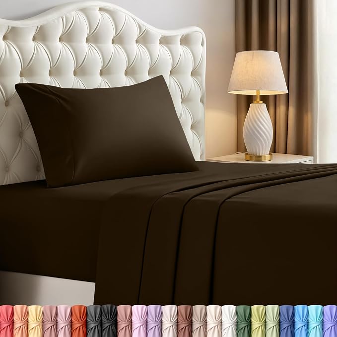 Utopia Bedding Twin Sheet Set – 3 Piece Bed Sheets by UTOPIABEDDING