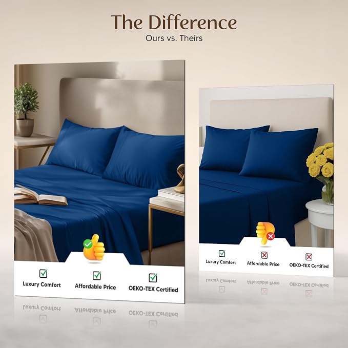 Utopia Bedding Twin Sheet Set – 3 Piece Bed Sheets - Image 6