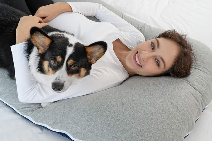 Meiz Pregnancy Pillow, Cooling Pregnancy Pillows - Image 4