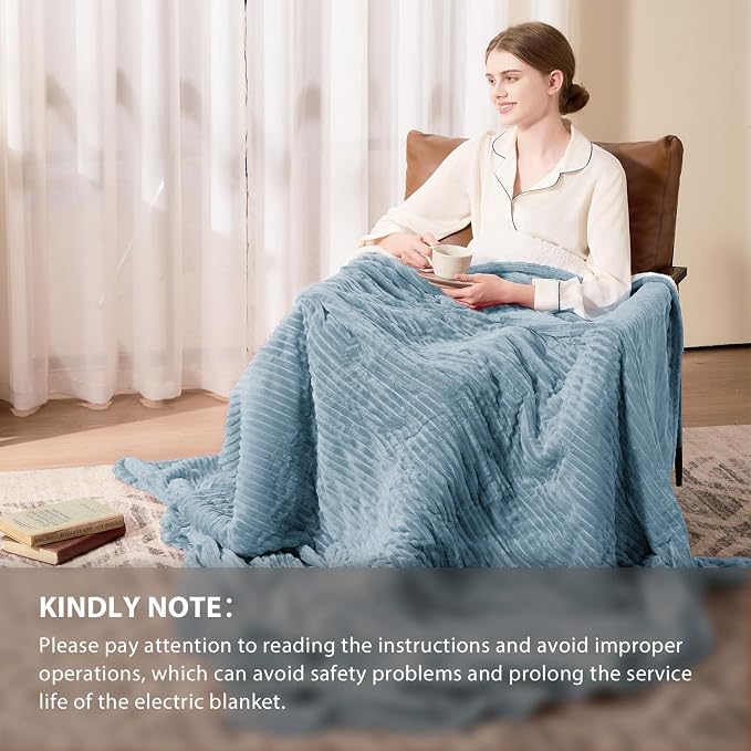 Homemate Heated Blanket Electric Throw - Image 6