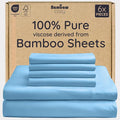 Bambaw 100% Viscose Derived from Bamboo Sheets King Size – 6pcs King Cooling by Bambaw