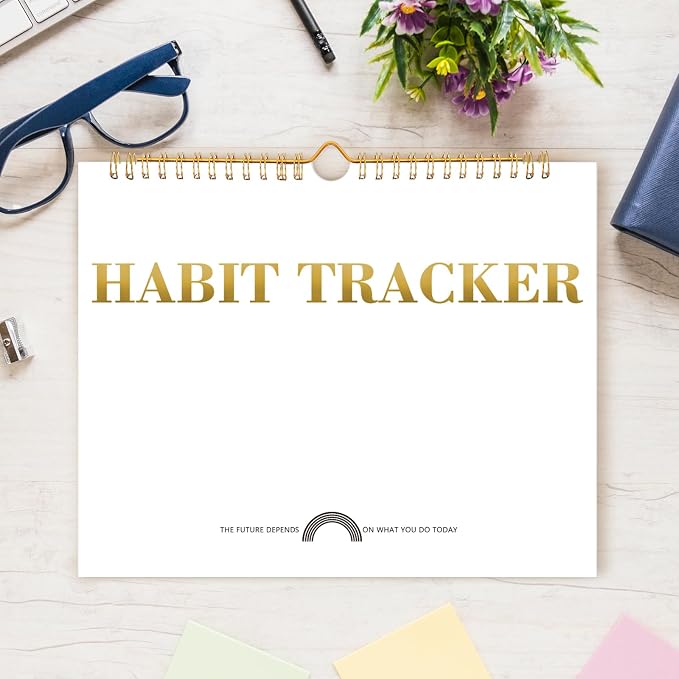 Thboxes Writable Habit Tracker Calendar, Undated 18 Months Daily, Monthly Habit - Image 2