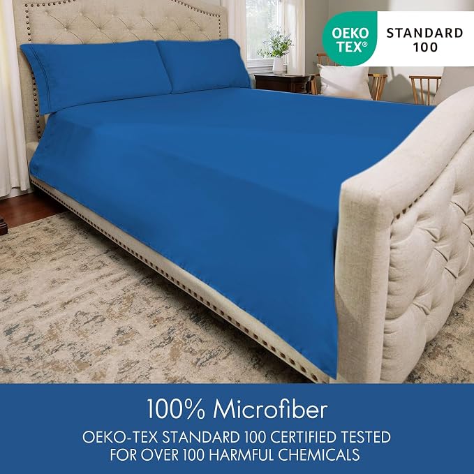 ClevaHome Full Size Sheet Set - Image 6
