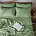 LBRO2M 100% Pure Linen Sheet Set Deep Pocket Up to 16" Bed Sheets Sets by LBRO2MBedding