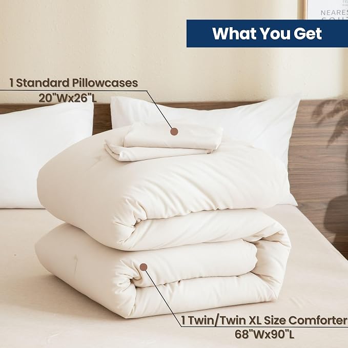 Paxrac Beige Comforter and Pillowcase - Image 7