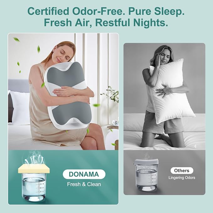 DONAMA Cervical Neck Pillow- Ergonomic Pillows - Image 7