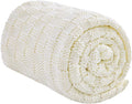 Knitted Weighted Blanket for Adult, No Beads Heavy Blanket 48” x 72'' 10lbs by Unknown