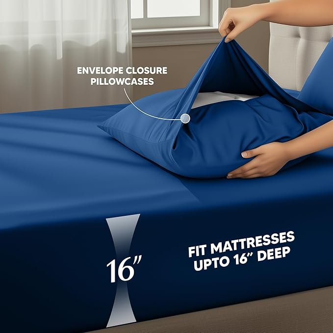 Utopia Bedding Twin Sheet Set – 3 Piece Bed Sheets - Image 4