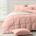 Homelike Moment King Size Comforter Set Pink, Comforters King Size Bed Sets by HomelikeMoment