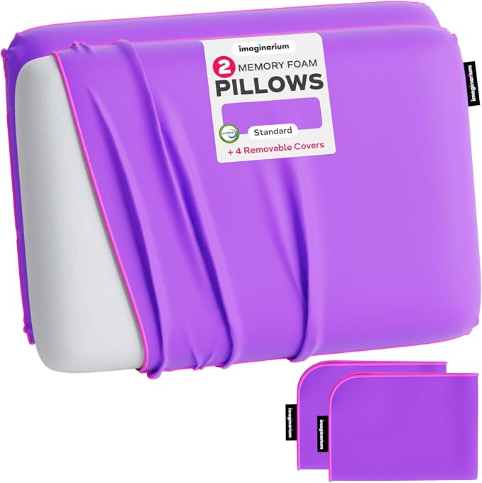 Imaginarium 2 Pack Memory Foam Pillows by Unknown