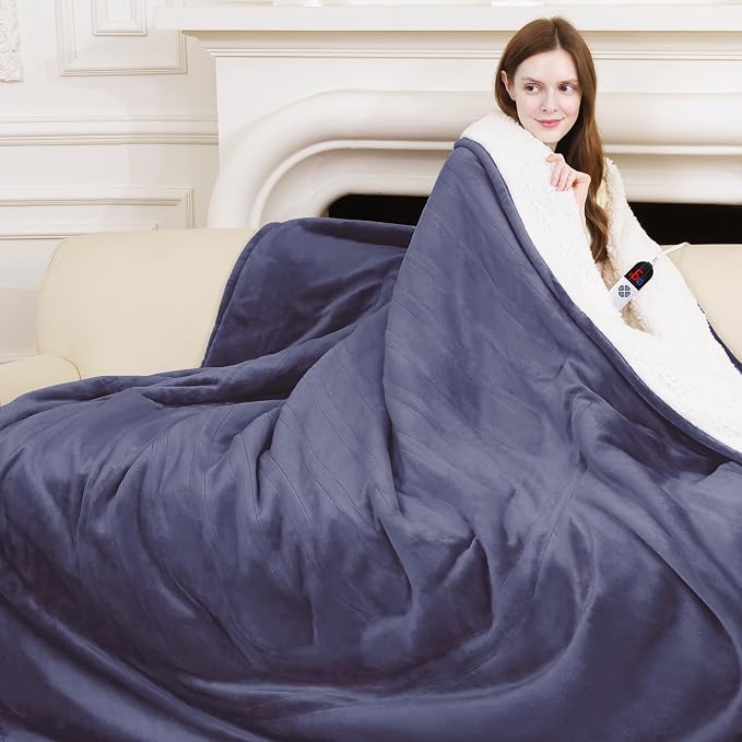 Electric Blanket Full 72"x84" by Vellubam