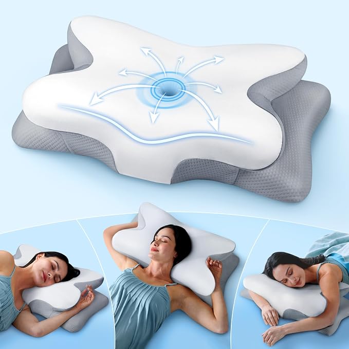 Cozyplayer Effective Pain Relief Cervical Neck Pillow by Cozyplayer