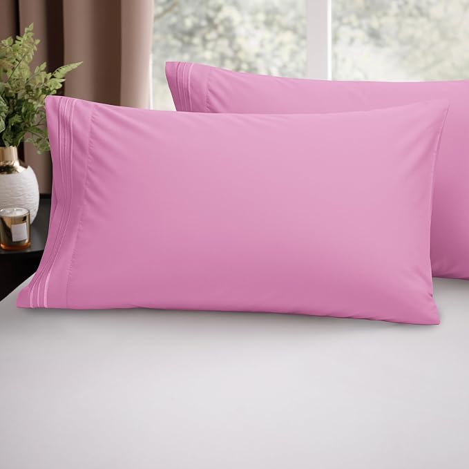 Elegant Comfort Luxury Ultra-Soft 2-Piece Pillowcase Set - Image 2
