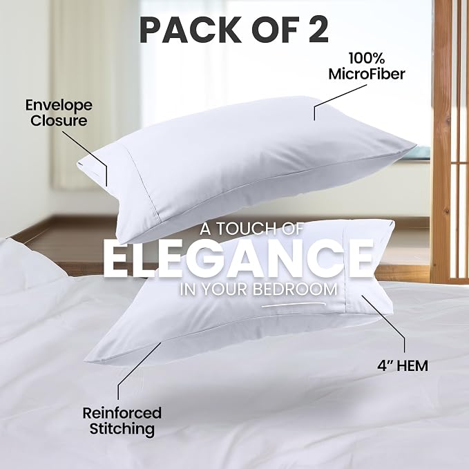 Utopia Bedding Standard Pillow Cases - Image 5
