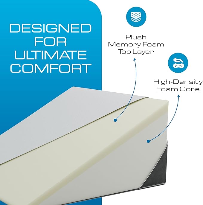 Kolbs Extra Wide Bed Wedge Pillow - Image 3