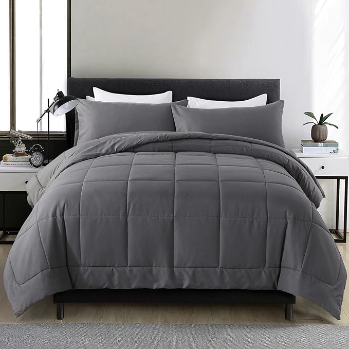 DOWNCOOL Full Size Comforter Sets -All Season Bedding Comforters Sets by DOWNCOOL