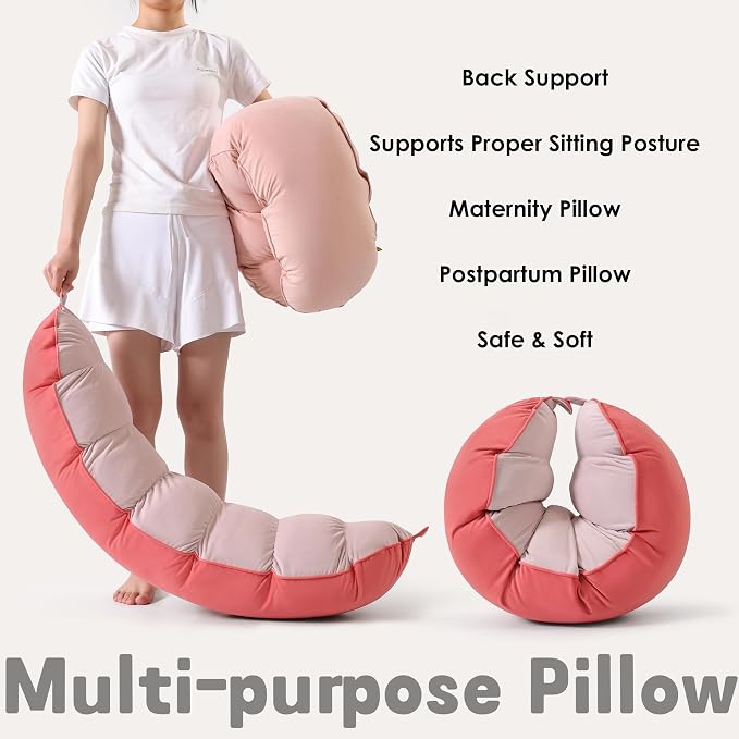 Peallow – Long Round Body Pillow - Image 7
