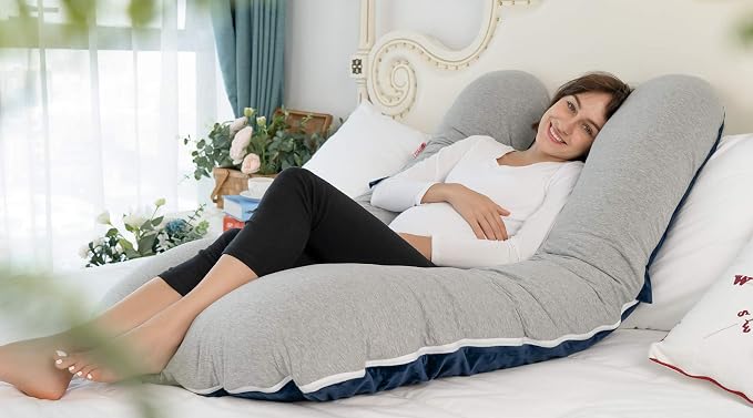 Meiz Pregnancy Pillow, Cooling Pregnancy Pillows - Image 6