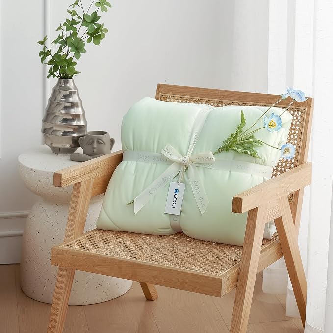 Cozy Bliss Cooling Comforter Queen Size, Cooling Blankets - Image 6