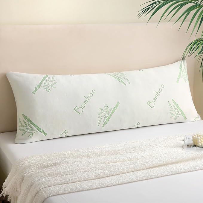 Primesoft Body Pillow for Adults, Memory Foam Long Pillow for Side Sleeper - Image 5